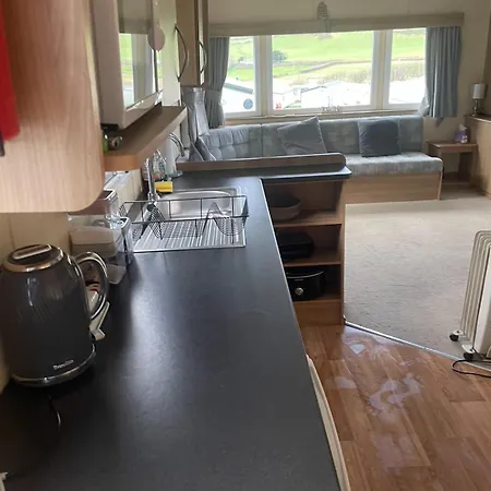3 Bedroom Static Caravan With Sea View In Clarach Bay Holiday Village Abi Horizon Aberystwyth Exterior photo