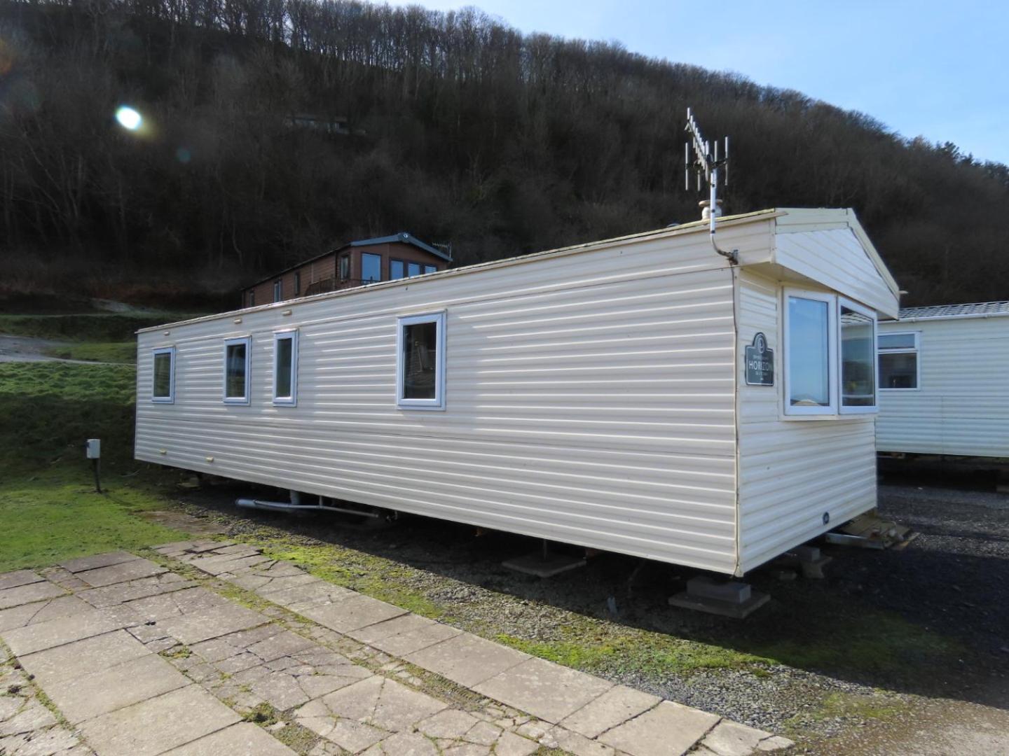 Holiday home 3 Bedroom Static Caravan With Sea View In Clarach Bay Village Abi Horizon *